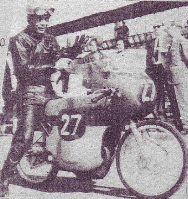 Mitsuo Itoh aka Apache on his RM62